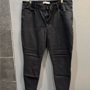 Signature by Levi Strauss Women's Skinny Jeans - Dark Gray